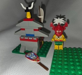 Lego 6236 Pirates Islanders King Kahuka Minifigure Minifig Treasure Chest P2