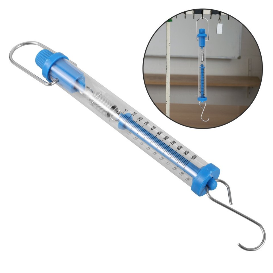 Reusable Plastic Spring Scale Hanging Tube Durable Science Experiment ...