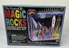 The Original Magic Rocks Instant Crystal Growing Kit Space Theme Ages 10 NEW