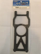 CARBON BASE PLATE,R30/50 PV0326 RAPTOR SERIES THUNDER TIGER