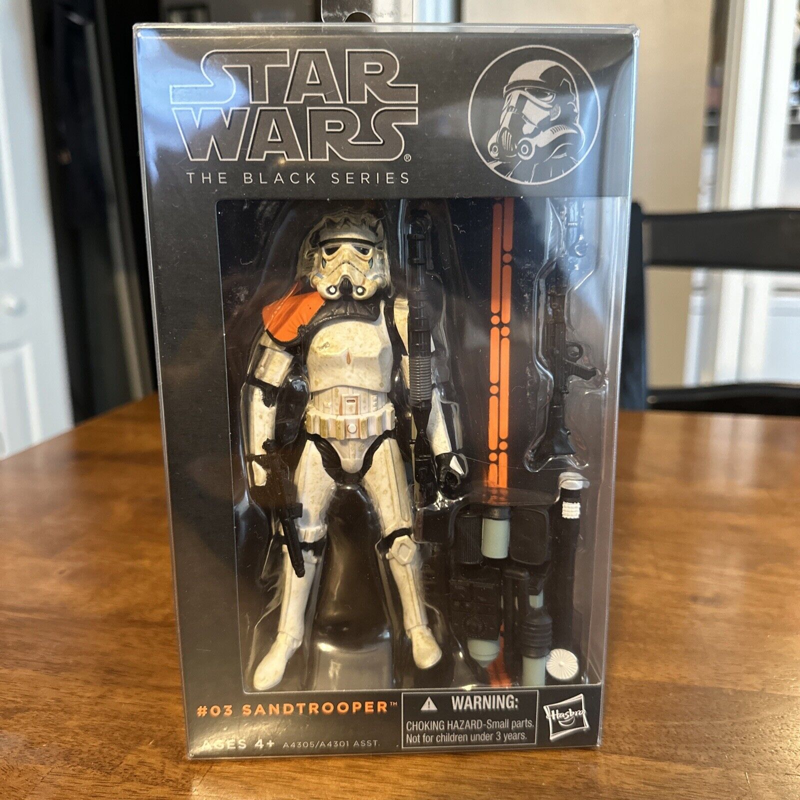 2013 Star Wars The Black Series Imperial Sandtrooper #03 In Protective Case