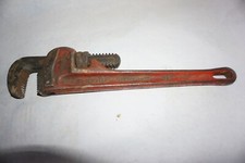 Vintage Ridgid 14" Pipe Wrench Made in USA