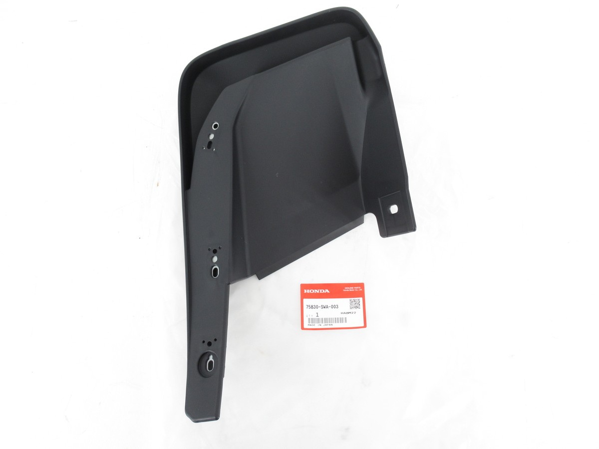 Genuine OEM Honda 75830-SWA-003 Driver Rear Mud Flap Splash Guard