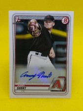 Avery Short 2020 Bowman Prospects AUTOGRAPH #PA-ASH Arizona Diamondbacks 