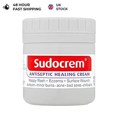 Sudocrem Antiseptic Healing Cream 60g Nappy Rash Wounds Minor Burns Bed Sores