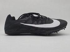 Nike Zoom Rival S 9 Sprint Track And Field Shoes Black  White 907564-001 Size 8