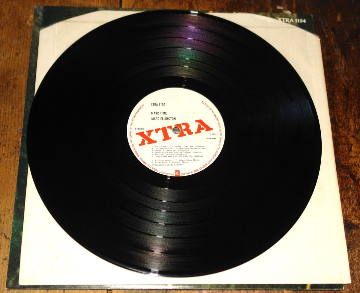 651 Marc Ellington / Restorationレコード MARC ELLINGTON ~ MARC TIME ~ UK XTRA TRANSATLANTIC LP 1975 FOLK