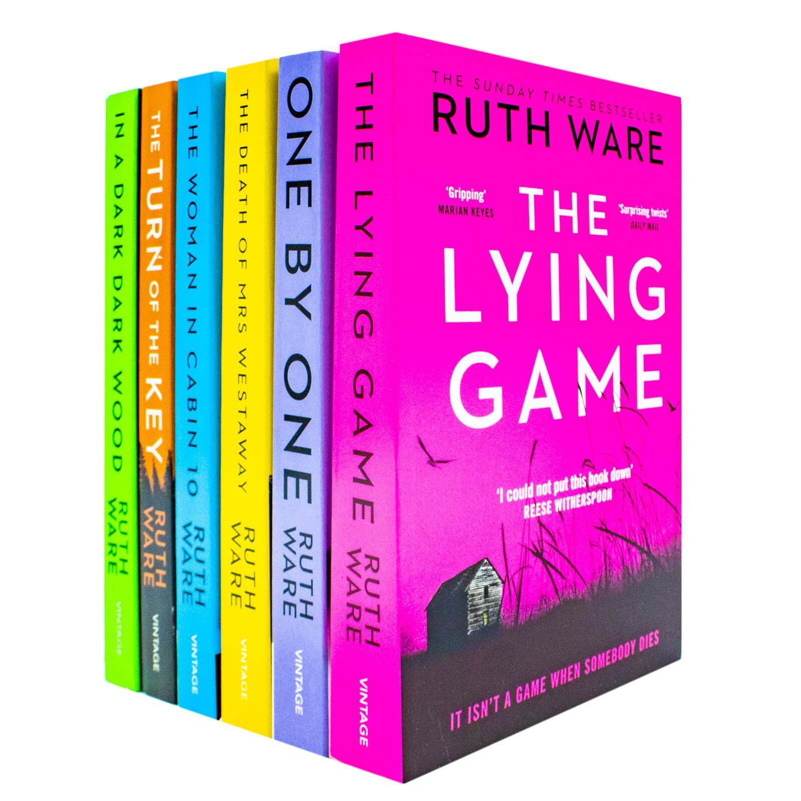 Ruth Ware Collection 6 Books Set (The Turn of the Key, The Woman in  | Ruth Ware