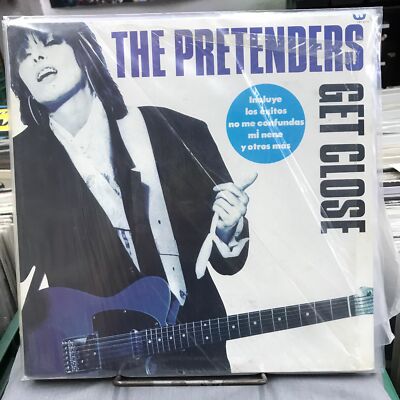THE PRETENDERS - GET CLOSE - 1986 MEXICAN LP + INSERT ALTERNATIVE ROCK