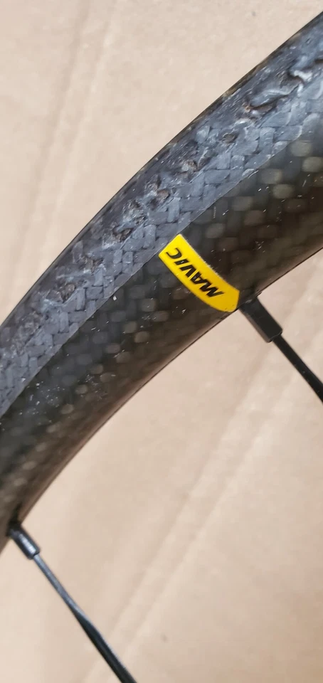 Mavic Ksyrium Pro Carbon SL UST Rennrad & Triathlon Laufrad  622x19TC - Bild 3 von 4