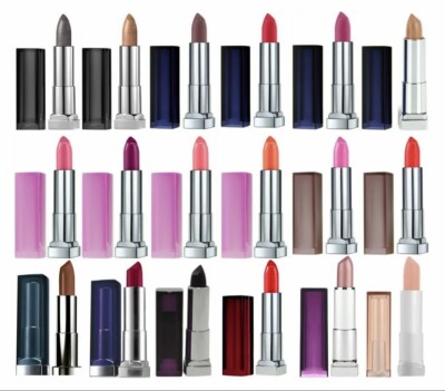 Maybelline New York COLOR SENSATIONAL Lipstick .15oz CHOOSE Your SHADE! NEW