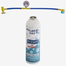 Car Aircon R1234yf Air Con Regas DIY 2in1 Top Up Topup+ Leak Stopper Conditioner