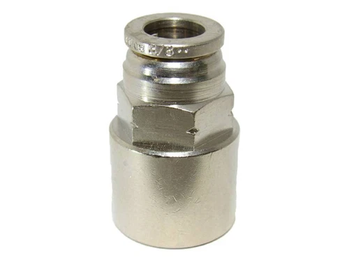 1/4" Hose X 1/4" NPT Push To Connect Straight Female Fitting - 1 Ct