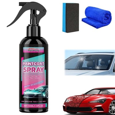 3 in 1 Ceramic Car Coating Spray, 2025 Upgrade Multi-Functional Coating Agent