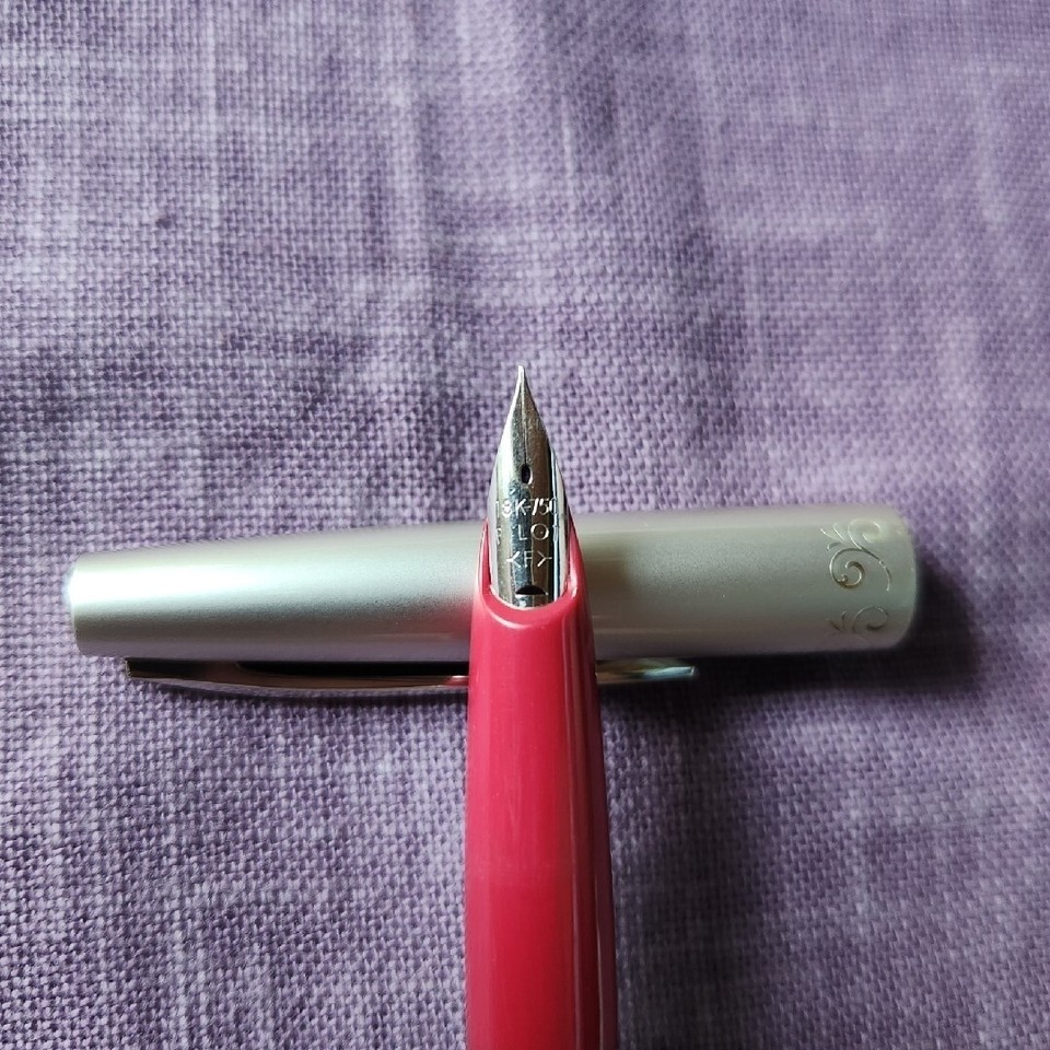 Pilot Fountain Pen Elite Long 18K 750 F eBay