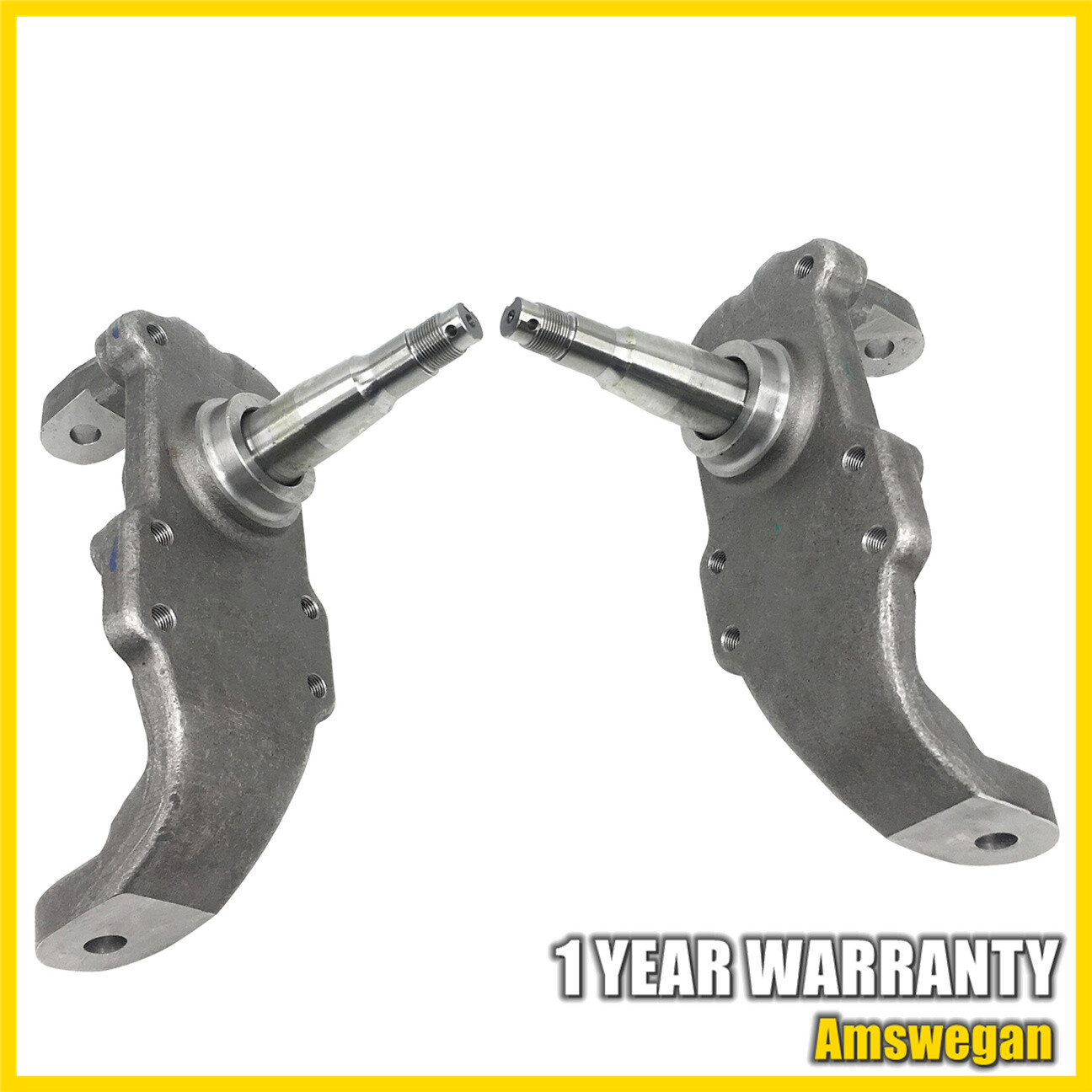 2x Disc Brake 2" Drop Spindles For Chevy Bel Air TRI5 1955 1956 1957