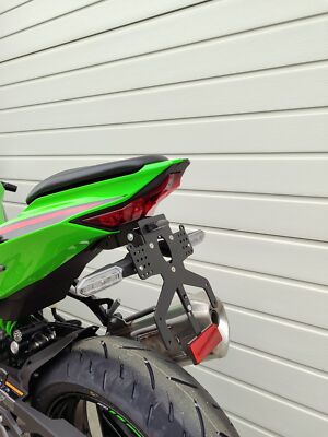 kurzer Kennzeichenhalter Kawa ZX-4 R / RR ab2023 Kennzeichenträger REVO Ninja