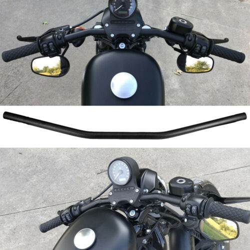 Motorcycle 1" Drag Bar Handlebars For Harley Sportster 883 1200 XL Bobber Custom