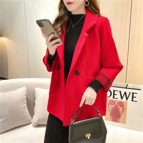 Donna Slim Cappotto Giacca Calda Top Casual Elegante Manica Lunga Inverno |  eBay