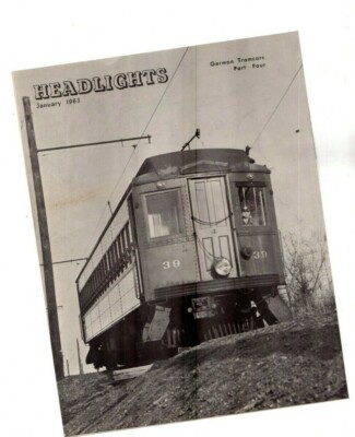 Epoche Scheinwerfer - Elektrische Eisenbahn: Lesen RDC, Deutsche Straßenbahnwagen, MTA Verluste, PA, Boston
