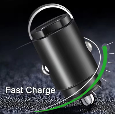 200W mini car charger fast charging for iPhone QC3.0 mini PD USB Type C car