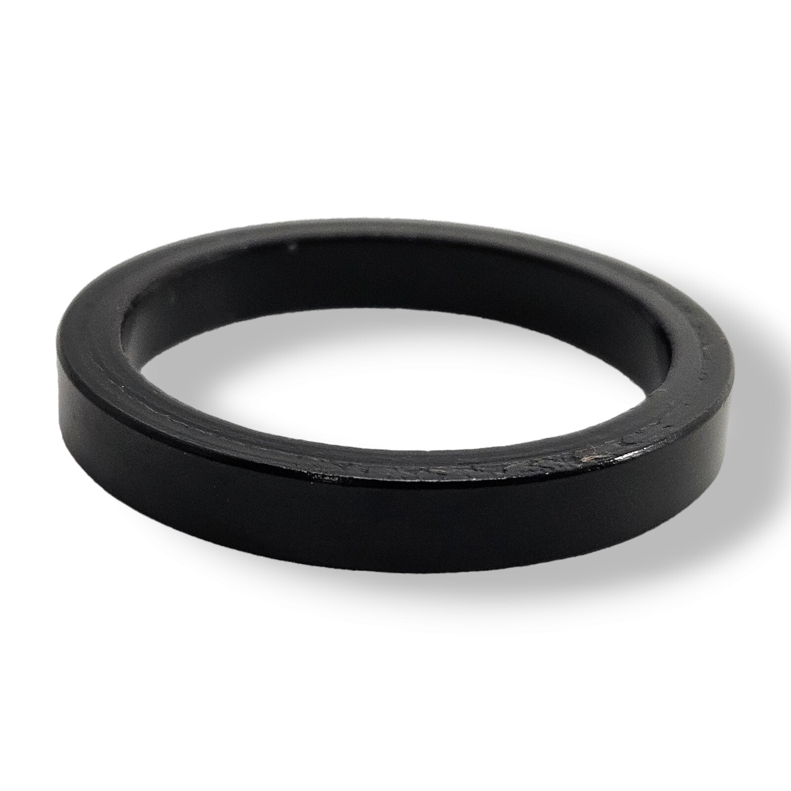 (QTY 10) 5mm X 1-1/8" Threadless Black Anodized Aluminum Headset Spacers