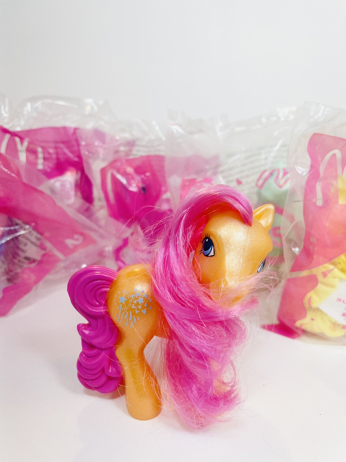 My little Pony MLP McDonalds Happy Meal Toys & Spin Pop Lollipop Holder Lot G3