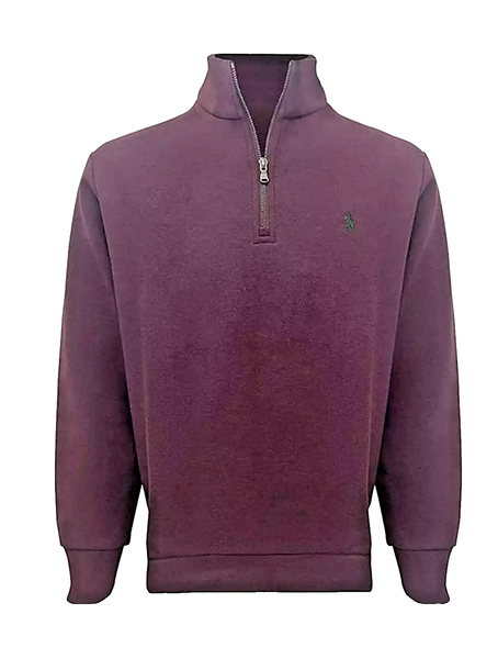 Polo Ralph Lauren Zip Jumper Troyer Mock Sweater Sweatshirt Pulli Pullover New S-image