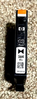 Genuine original HP 564 Photo Black CB317WN Printer Ink Cartridge OEM NEW