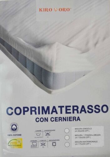 Colchón Completo Con Cremallera Sanfor Rayado para Cama de Matrimonio CM 175