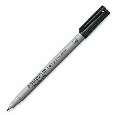 M staedtler non-permanent lumocolor (Black) (4007817309667)