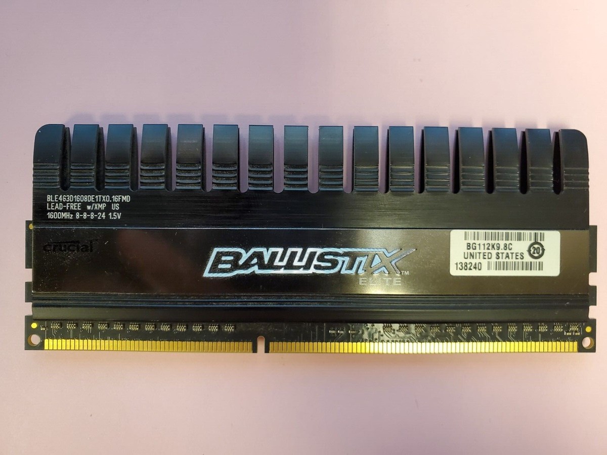 Ballistix Elite 1600MHz 8-8-8-24