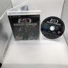 Binary Domain PS3 PlayStation 3- No Manual