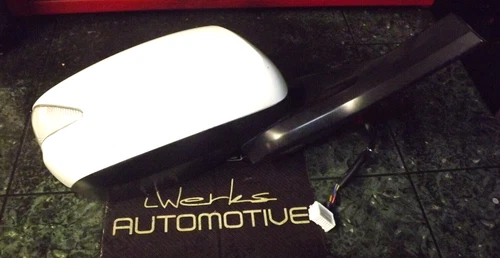 OEM USDM 12-14 Honda Insight TM8 Exterior Mirror Assembly Taffeta White FR R