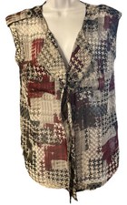 Maurices Vest Women’s Sz M Sleeveless Top 100% Polyester