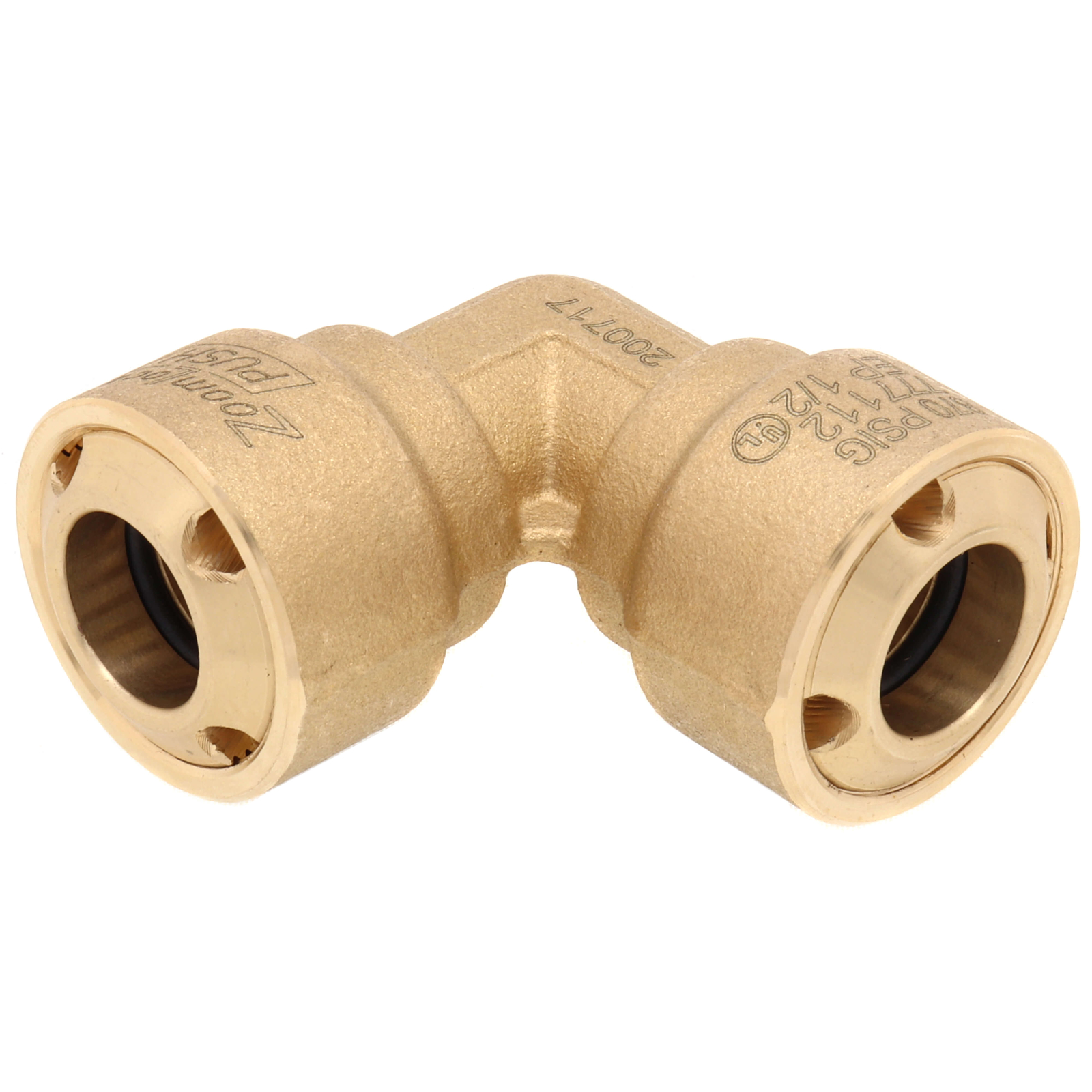 Parker Hannifin 1/2" ZoomLock Push R410A 90-Degree Elbow PZKP-90E8-HNBR