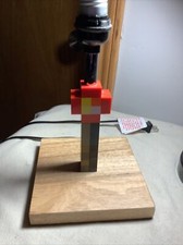 Minecraft Glowstone Redstone Torch Table Lamp Mojang 2018 Working  No Shade