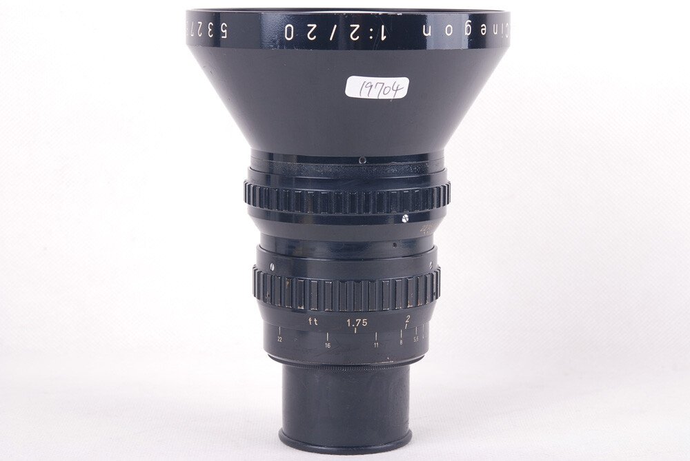 Ex+ Schneider Kreuznach Cinegon 20mm f/2 Arri STD Arriflex