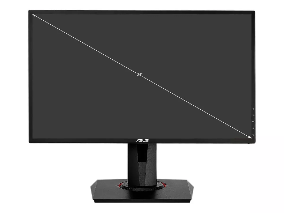 MONITOR 24 ASUS VG248QG GAMER BLACK TN 165HZ AUDIO