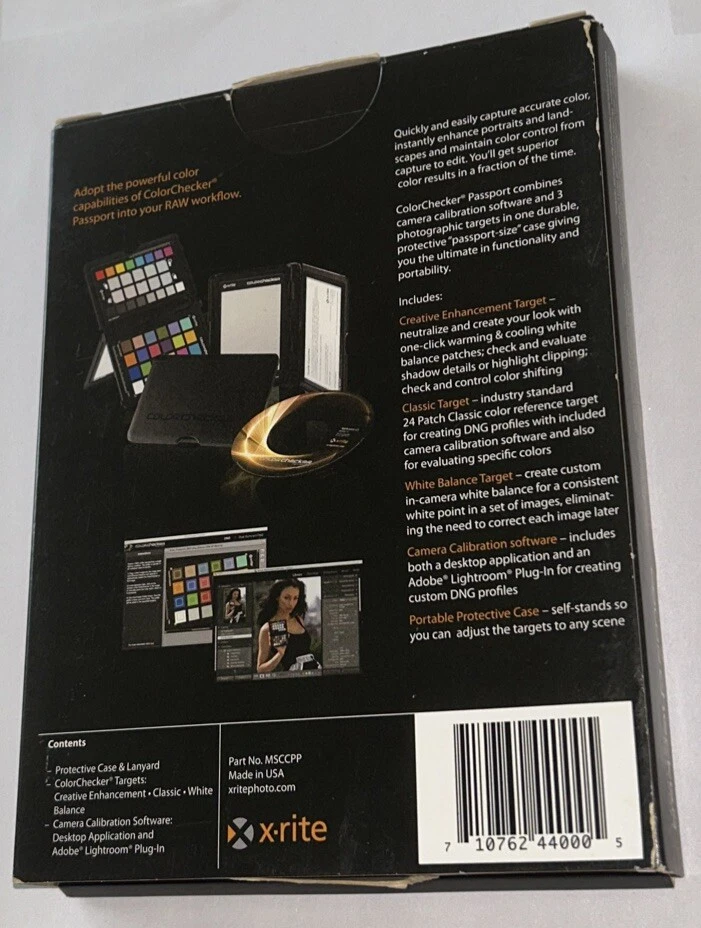 X-Rite ColorChecker Passport Photo * APPLICATION CD Software Disk Only MINT DVD - Image 4 of 4