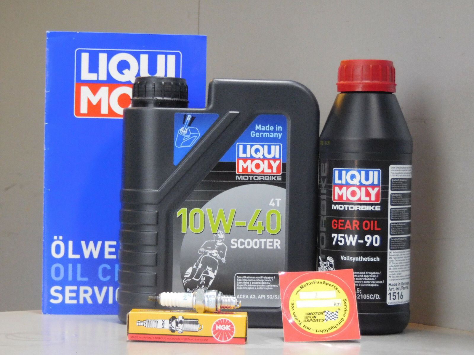 Maintenance Set Aeon Urban 125 Inspection Oil Spark Plug