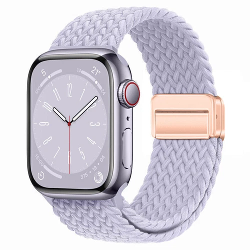Magnet Nylon Armband für Apple Watch Ultra 2 49mm & Serie 1-9,Ersatzband 38-45mm - Bild 84 von 101
