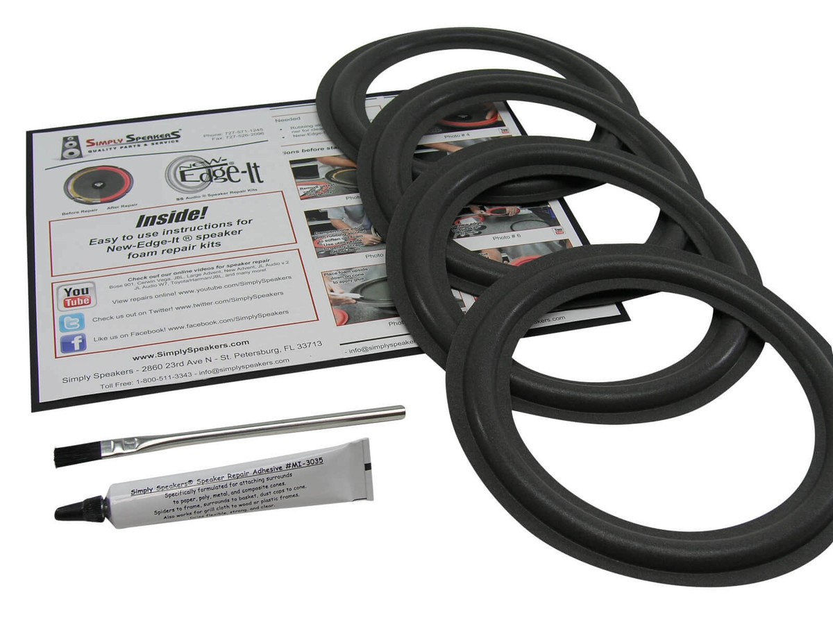 Electronic Repair Kit 6 Inch Foam Speaker Repair Kit Toyota