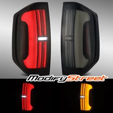 For 2014-2021 Toyota Tundra NOVA-Series Prismatic LED Tail Lights Alpha-Black