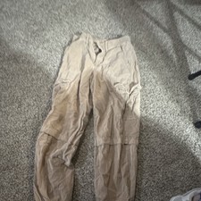 American Eagle Womens Beige Corduroy Jogger P...
