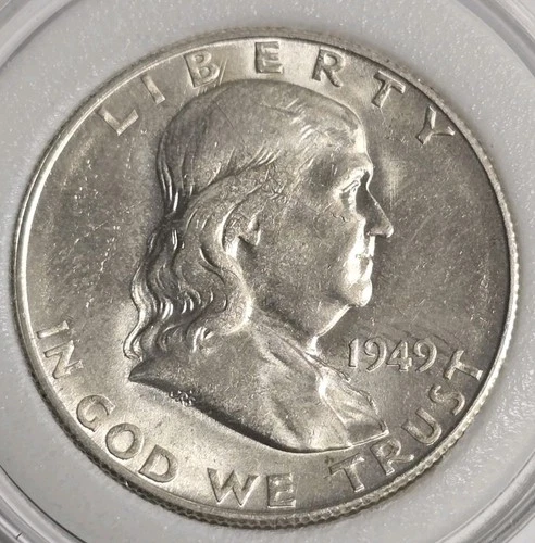 1949-S Franklin Half Dollar Choice BU Key Date