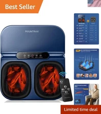 Foot Massager Machine with Heat, Foot Massager for Plantar Fasciitis, Neuropa...