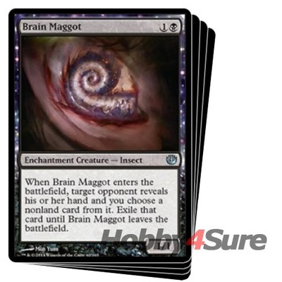 Brain Maggot X4 M/NM Magic: The Gathering MTG Journey Into Nyx