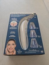 New Dermasuction Bulbhead Blackhead and Pore Cleaning Tool Device Vacuum