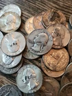 Roll of 40 - 90% Silver Washington Quarters $10 Face Value with 2 SLQ's!!!!